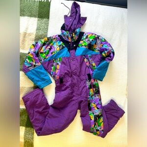 Vintage ski suit size 4/6 xs/s